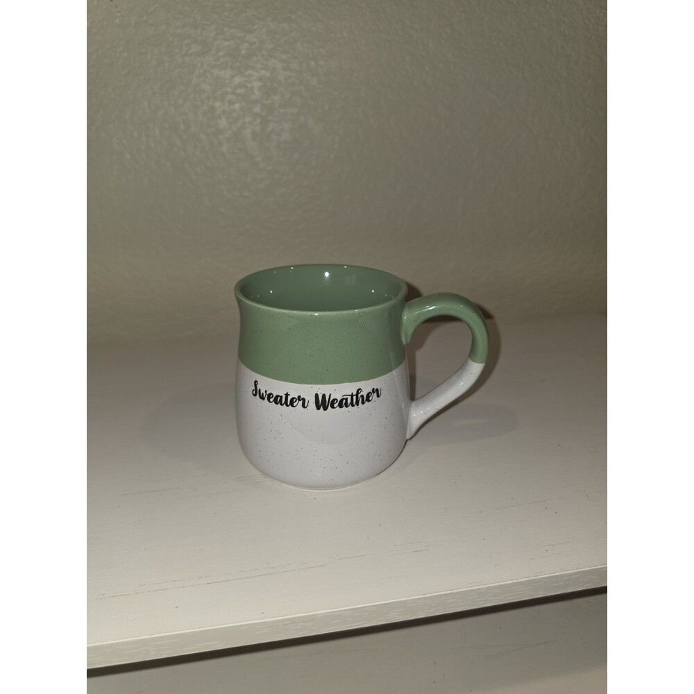 Sweater Weather Oversized Coffee Soup Mug Winter Fall